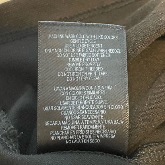 32 Degrees Heat Ultra Light Thermal Baselayer Scoop Tee Black Stretch Knit S - Picture 7 of 8